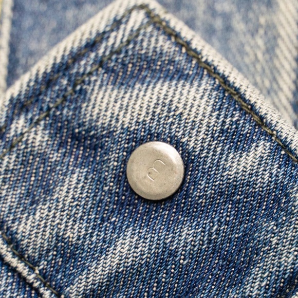 1960s Lee 101J Denim Jacket Size 38 Sanforized Union Made In Usa - Picture 6 of 8